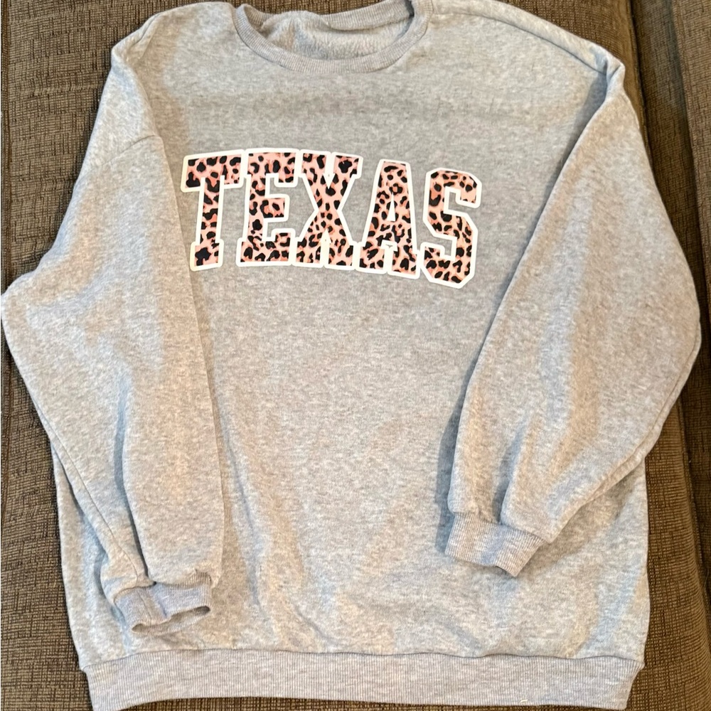 Source Unknown Gray Texas Sweatshirt